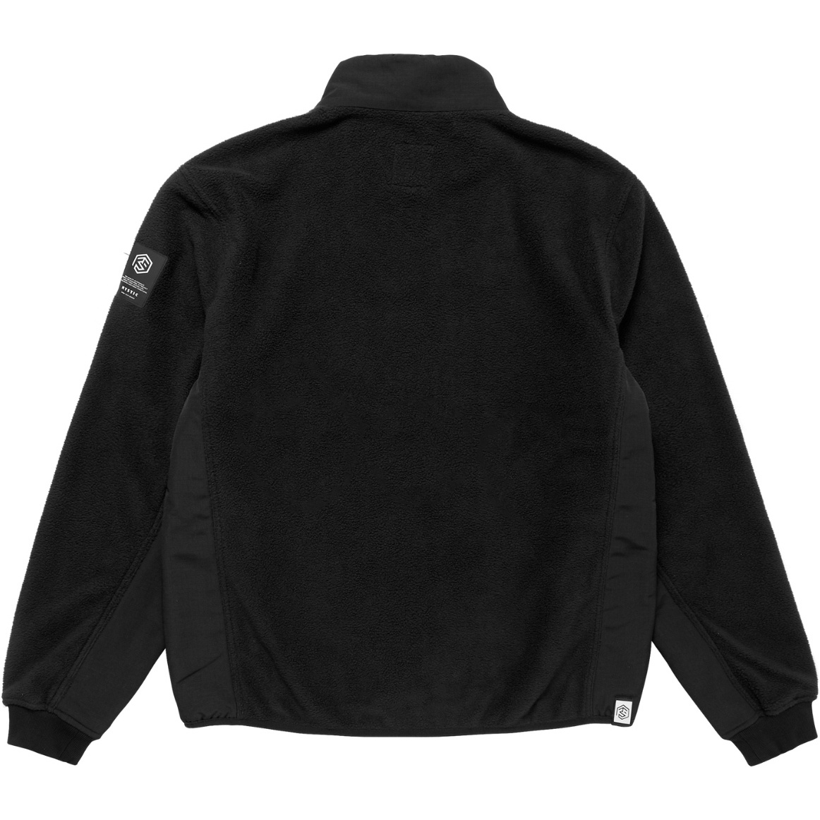 2026 Mystic Mens DTS Fleece Zip Thru Sweat 35104.260100 - Black